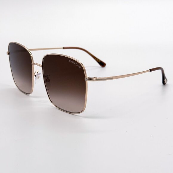 NEW TOM FORD TF894/K 28F SQUARE WOMEN SUNGLASSES FT0894/S 28F - Picture 9 of 12